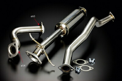 楽天市場】戸田レーシング Φ60mmセンターパイプスズキ スイフト