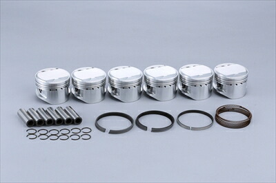 スカイライン GT-R BNR34 RB26DETT鍛造ピストンキット バルブリセス有 ボア径φ86.5