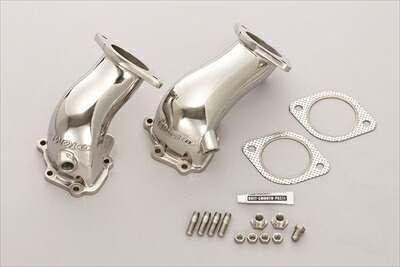 スカイライン GT-R BNR34 RB26DETT用 フルキャストターボアウトレットパイプ