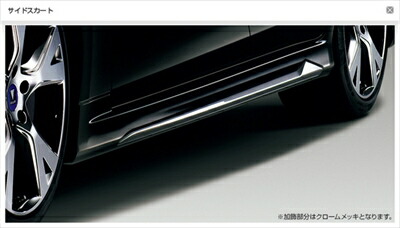 マジェスタ　モデリスタ　フロントスパッツ 運転席側　ブラック マジェスタモデリスタフロントスパッツ 運転席側ブラック