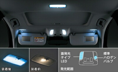 楽天市場】プリウス 50系 前期 LEDルームランプセット (面発光タイプ) ムーンルーフ非装着車用 : Autostyle