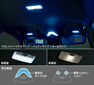 CHR 前期 ZYX10/NGX50 モデリスタ LEDルームランプセット グレード：S/S-T用