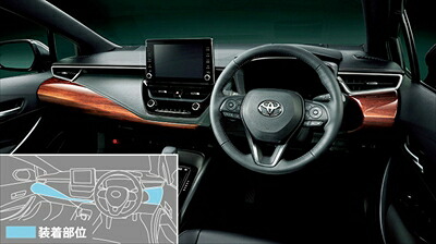 E21型 カローラセダン インテリアパネルセット 木目調