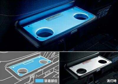 エスクァイア 80系 後期 LEDシートバックテーブルパネル