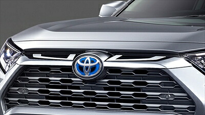 XA50型 RAV4 フロントグリルガーニッシュ 取付込