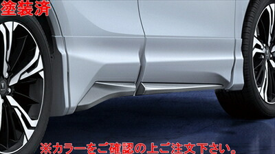 ハリアー 80 系 モデリスタ サイド パネル スカート 089 メッキ ハリアー80系専用 モデリスタ サイドスカート(GRAN BLAZE STYLE) を