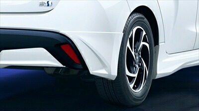 楽天市場】ヤリス リヤスパッツ 塗装済 ブラック : Autostyle