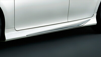 LEXUS GS 後期 モデリスタ サイドスカート 塗装取付込