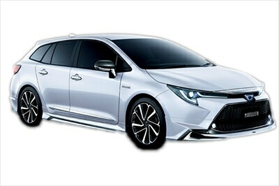 楽天市場】カローラツーリング E21系 モデリスタ リアスパッツ ABS製