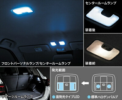 ライズ A200A/A210A LEDルームランプセット