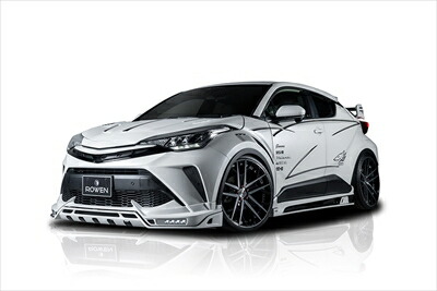 C-HR 後期 NGX50/ZYX1# フロントスポイラー LED/ブルー 素地