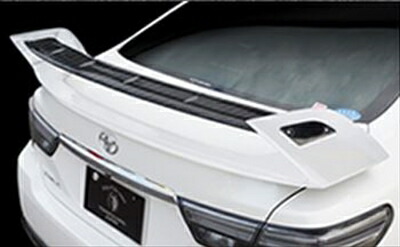 マークX 130系 Gs PREMIUM Edition リアウイング FRP+カーボン製 塗装済 ブラック (202)