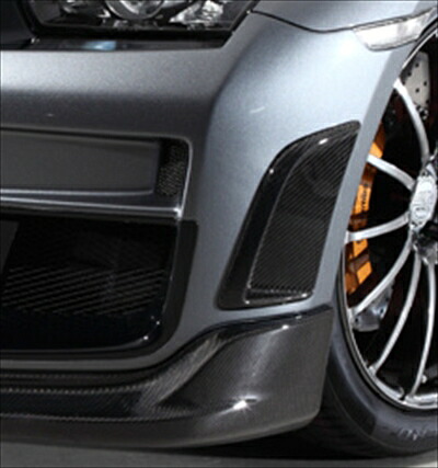 GT-R R35 前期 (2007/12-2010/11) WORLD PLATINUM サイドダクト カーボン製
