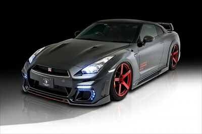 GT-R R35 中期 WORLD PLATINUM RACING STYLE FULL KIT FRP製