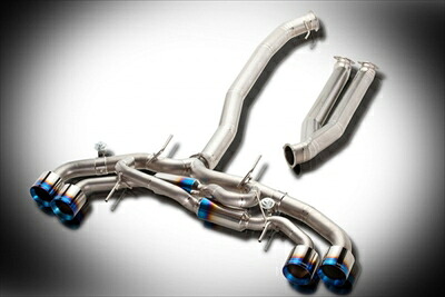GT-R R35 PREMIUM01TR 『HEAT BLUE TITAN』 ハイスペックマフラー 可変バルブ無