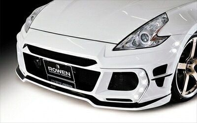 フェアレディZ Z34 PREMIUM Edition フロントバンパー LEDスポット付 素地｜Autostyle