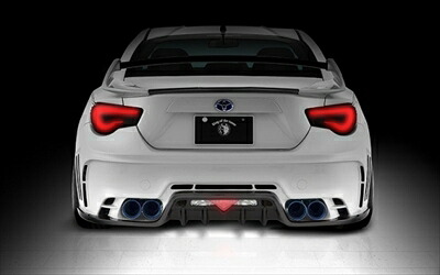 BRZ ZC6 前期 RR STREET ZERO リアバンパー FRP製