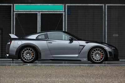 GT-R R35 フロントフェンダーダクト 左右セット ドライカーボン製