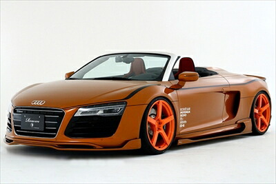 AUDI R8スパイダー 後期 WORLD PLATINUM STYLE KIT FRP製