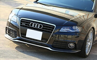 AUDI A4/A4アバント 8K 前期 PREMIUM Edition フロントスポイラー FRP製