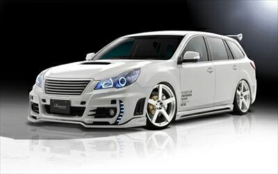 レガシィワゴン BR D-E型 RR STYLE KIT(3点キット) 4本出しマフラー仕様