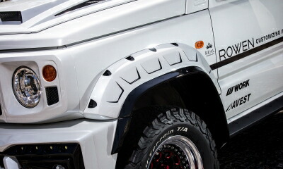 JB74W ジムニーシエラ オーバーフェンダー