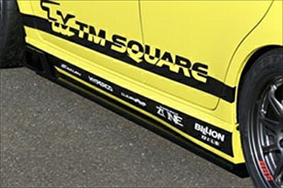 スイフトスポーツ ZC32S TM SQUARE サイドステップ（純正サイドステップの下に装着） 塗装済み