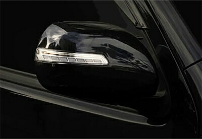 RH20# / KDH20# / GDH20# ハイエース LED ドアミラー ウィンカー メーカー塗装品 220 スパークリンブラックパールクリスタルシャイン|Autostyle