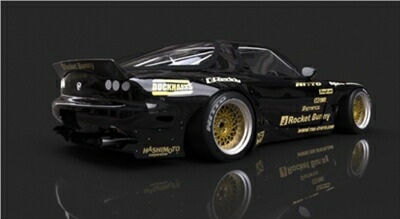 楽天市場】【M's】マツダ RX-7 FD3S (1991y-2002y) Rocket Bunny リア