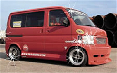 楽天市場】バモス HM1/2 ロケットバニー オーバーフェンダー : Autostyle