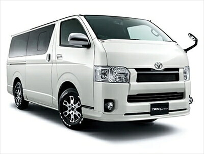 楽天市場】ハイエース 200系 4型(2013.11〜) 標準ボディ TRD フロント 