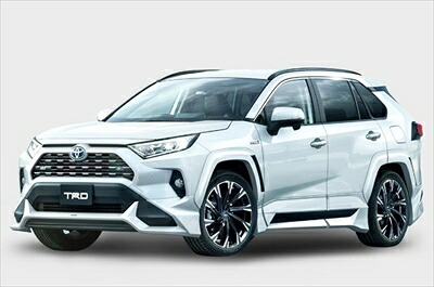 XA50型 RAV4 ストリートモンスター フロントスポイラー(LED無) ICS付車 純正フォグ無し車用 素地