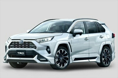 XA50型 RAV4 ストリートモンスター フロントスポイラー(LED付) ICS付車 純正フォグ付き車用 素地