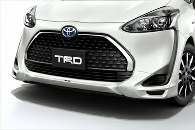 【返品?交換対象商品】 170系 楽天市場】シエンタ 後期 PPE製 フロントスポイラー TRD パーツ
