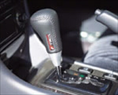 イスト 110系 TRD シフトノブ 本皮巻 ブラックステッチ
