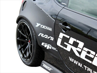 86 ZN6 GReddy リアフェンダー ワイドボディver 塗装済み