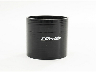 GReddy シリコンホース (3PLY) ブラック ストレート 内径:80φ 80mm