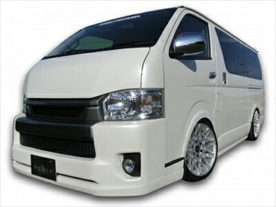 楽天市場】TSD styling 3型4型エアロ HIACE リヤルーフスポイラー 穴無