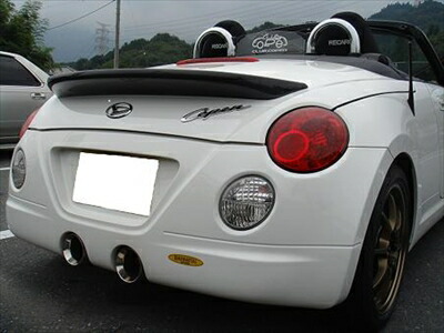 楽天市場】L880 コペン リアウイング （純正タイプ） FRP 塗装済み