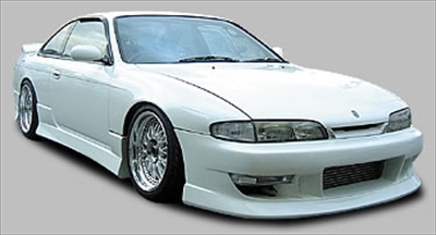 シルビア S14 前期 Type-1 フロントバンパースポイラー 塗装済み