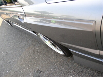 R34 セダン リアフェンダートリム スカイラインセダン R34 TYPE-R リアフェンダーセット : エアロ