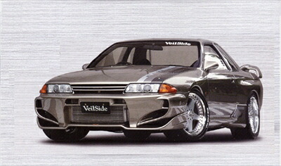 らーく  R32 スカイラインGTR サイドスカート 日産 【M's】日産 R32 スカイラインGT-R BNR32（89.05-94.11