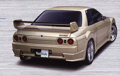スカイライン GT-R R32 E-IV リアウイング FRP製 塗装取付込