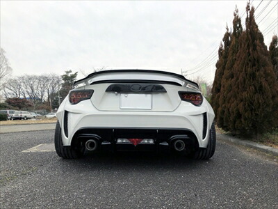 楽天市場】トヨタ 86 ZN6 後期用 リア バンパー ハーフタイプ / 外装