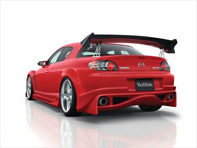 RX-8 SE3P 前期 D1-GT リアバンパースポイラー