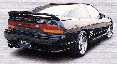 180SX E-II リアウイング 塗装取付込