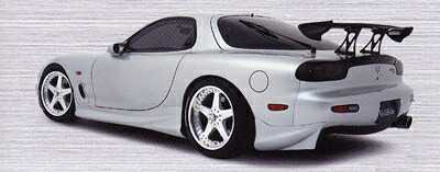 RX-7 FD3S C-II リアアンダースポイラー 塗装取付込