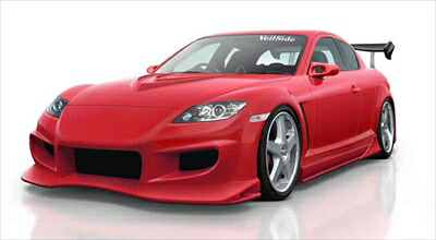 RX-8 SE3P 前期 D1-GT フロントバンパースポイラー 塗装取付込 100,684円