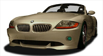 BMW Z4 E85 Ver.1 フロントリップポイラー カーボン製