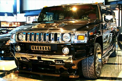 HUMMER H2 USA フロントプロテクター カーボン製